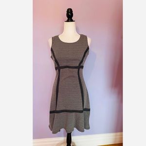 Anthropologie Tabitha Stetchy Knit Fit Flare dress